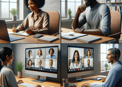 Ligue-se e colabore em videoconferências de alta qualidade.